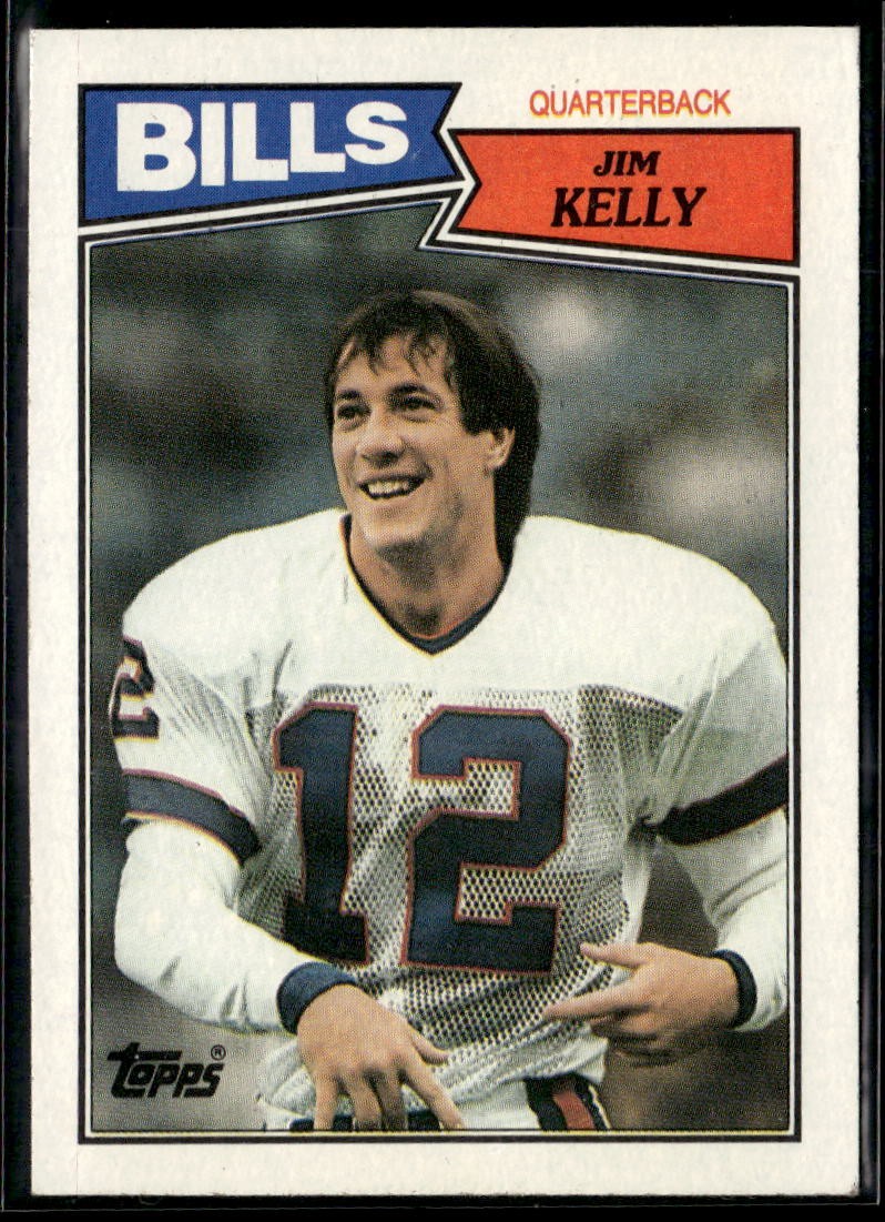 1987 Topps #362 Jim Kelly RC