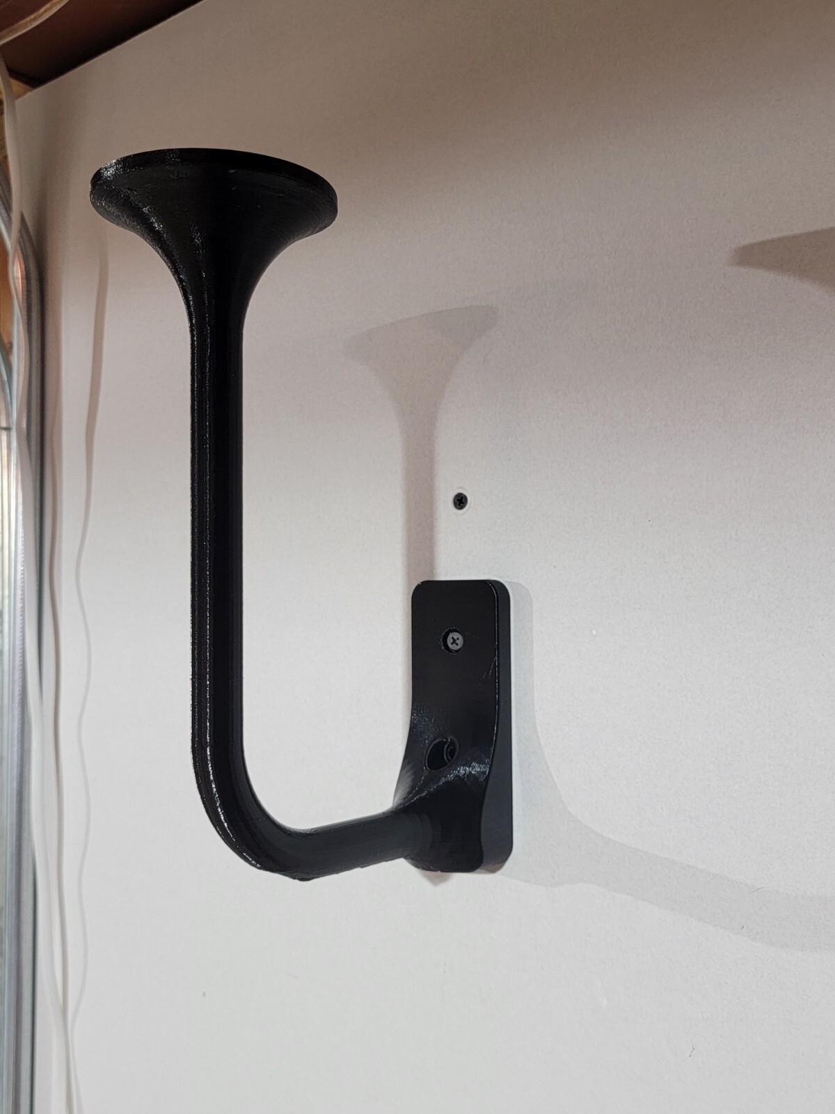 Football FULL SIZE helmet wall hanger.  3d printed PLA+, display holder, mount