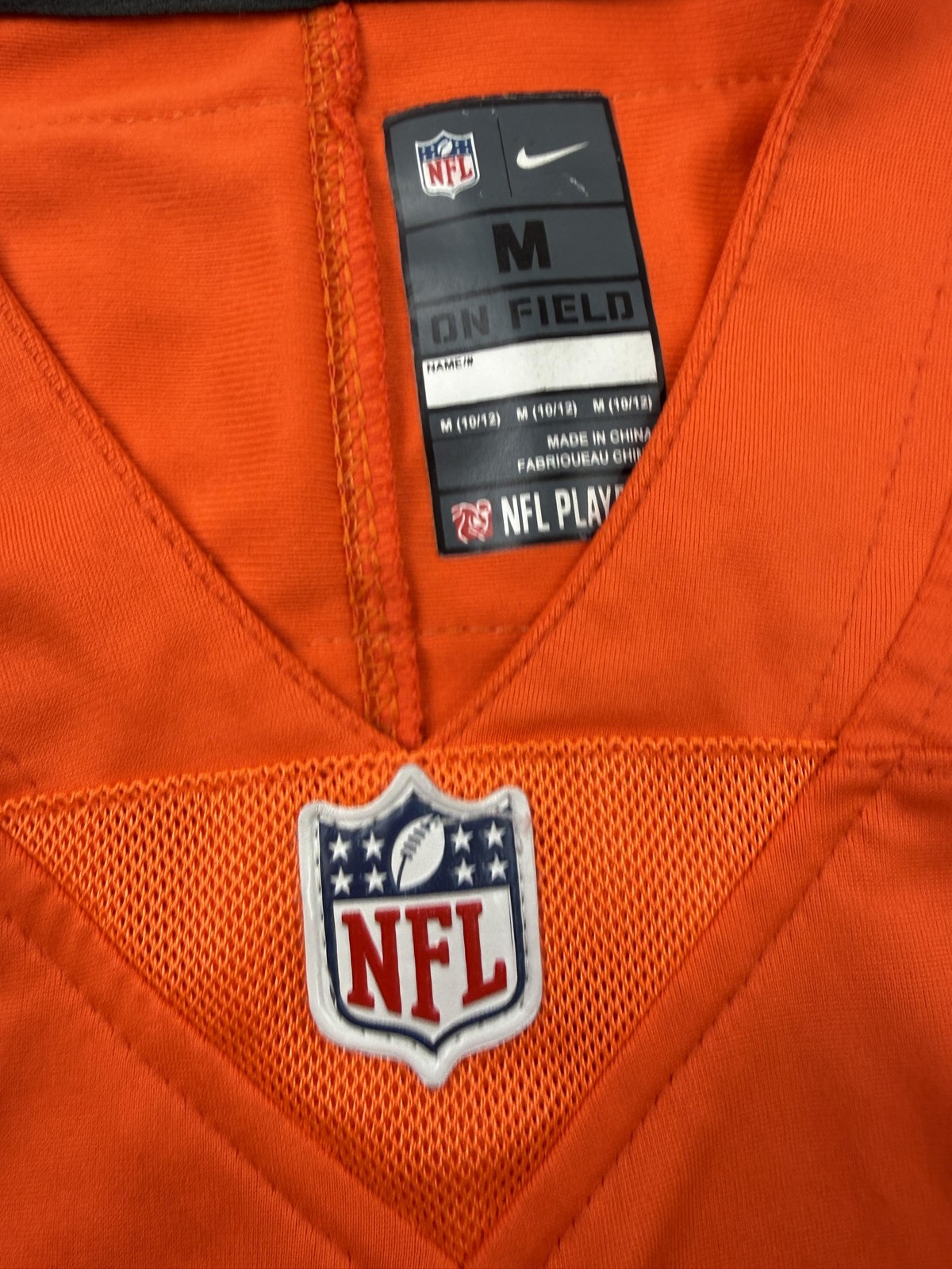 Chicago Bears Jersey Boys Medium Orange NFL Football Nike Khalil Mack 52