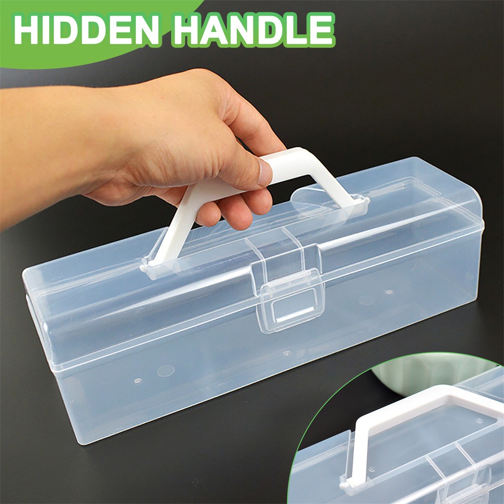 Storage Box Trading Card Clear Plastic, Playing Card Case Portable Collectibles