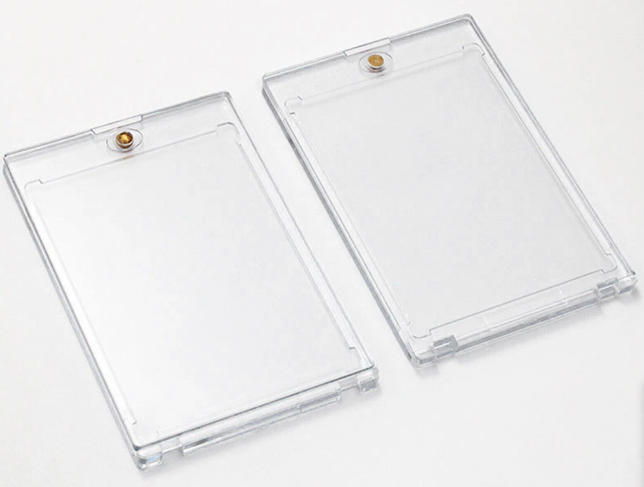 30 Pack Magnetic Trading Sports Card Holders 35pt One-Touch Hard UV Protection