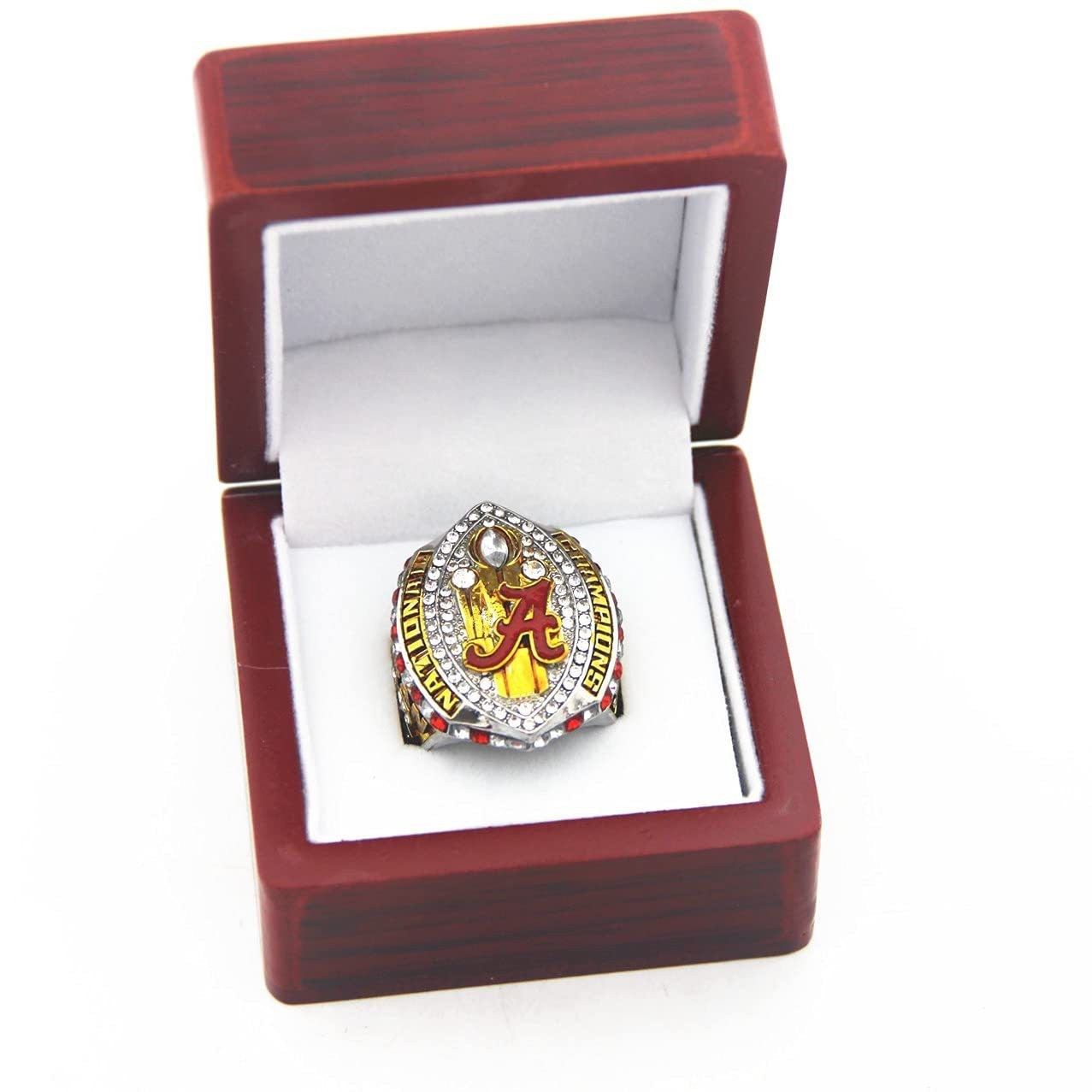 2020 Alabama Crimson Tide NCAA Football National Championship Ring Size 9-11-13