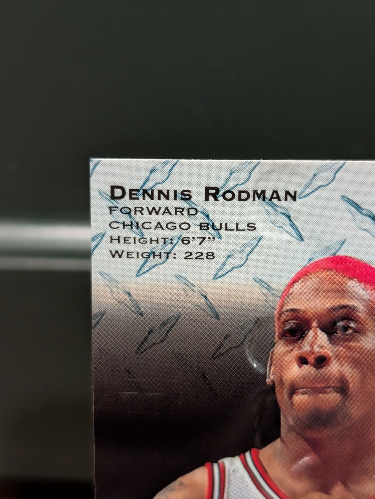 1997-98 Topps Finest – Uncommon Silver Dennis Rodman #275 Embossed