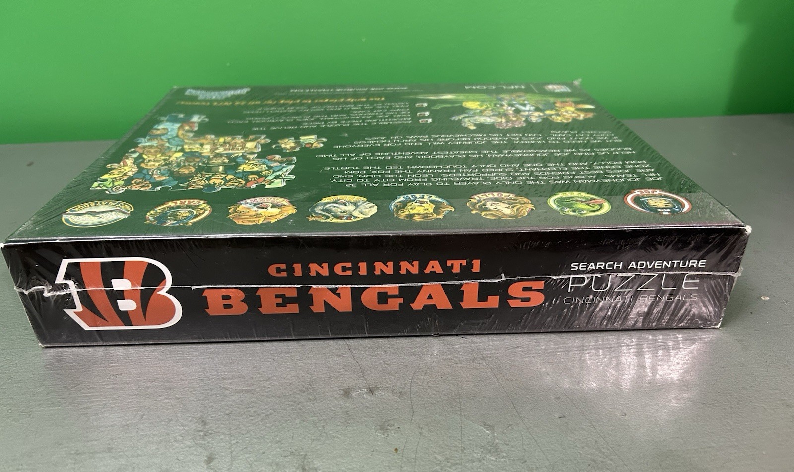CINCINNATI BENGALS Joe Journeyman Puzzle New/Sealed 2015 (500 pcs) NFL Football