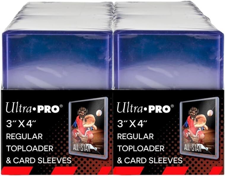 25/50/100/200ct Ultra PRO 3″ x 4″ Regular Toploaders Standard Card 35pt
