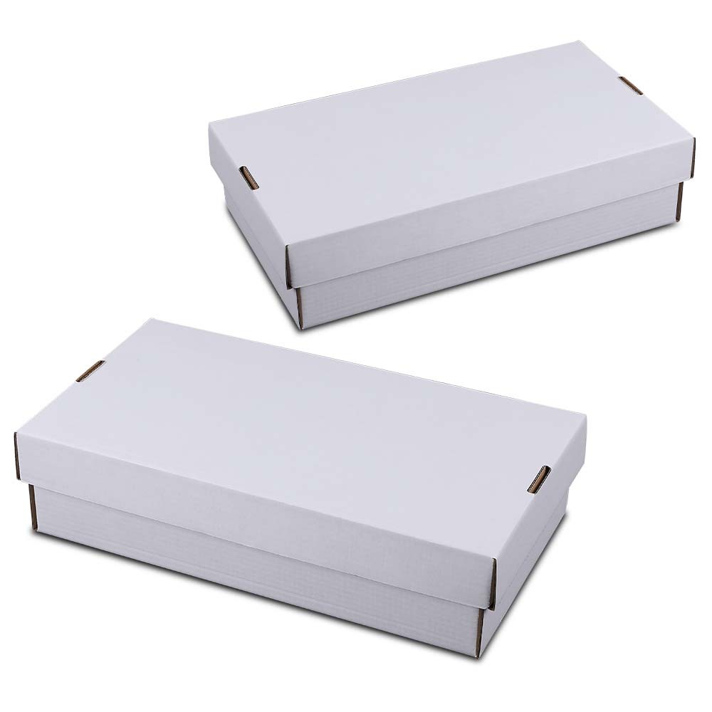 2x 3000 Count Super Shoe Cardboard Standard Trading/Gaming Card Storage Boxes US