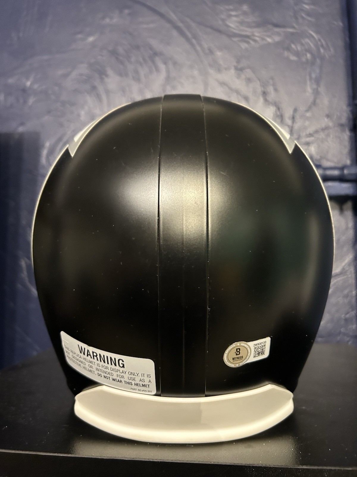 Jalon Walker Autographed Helmet INSCRIBED!!!! Atlanta Falcons