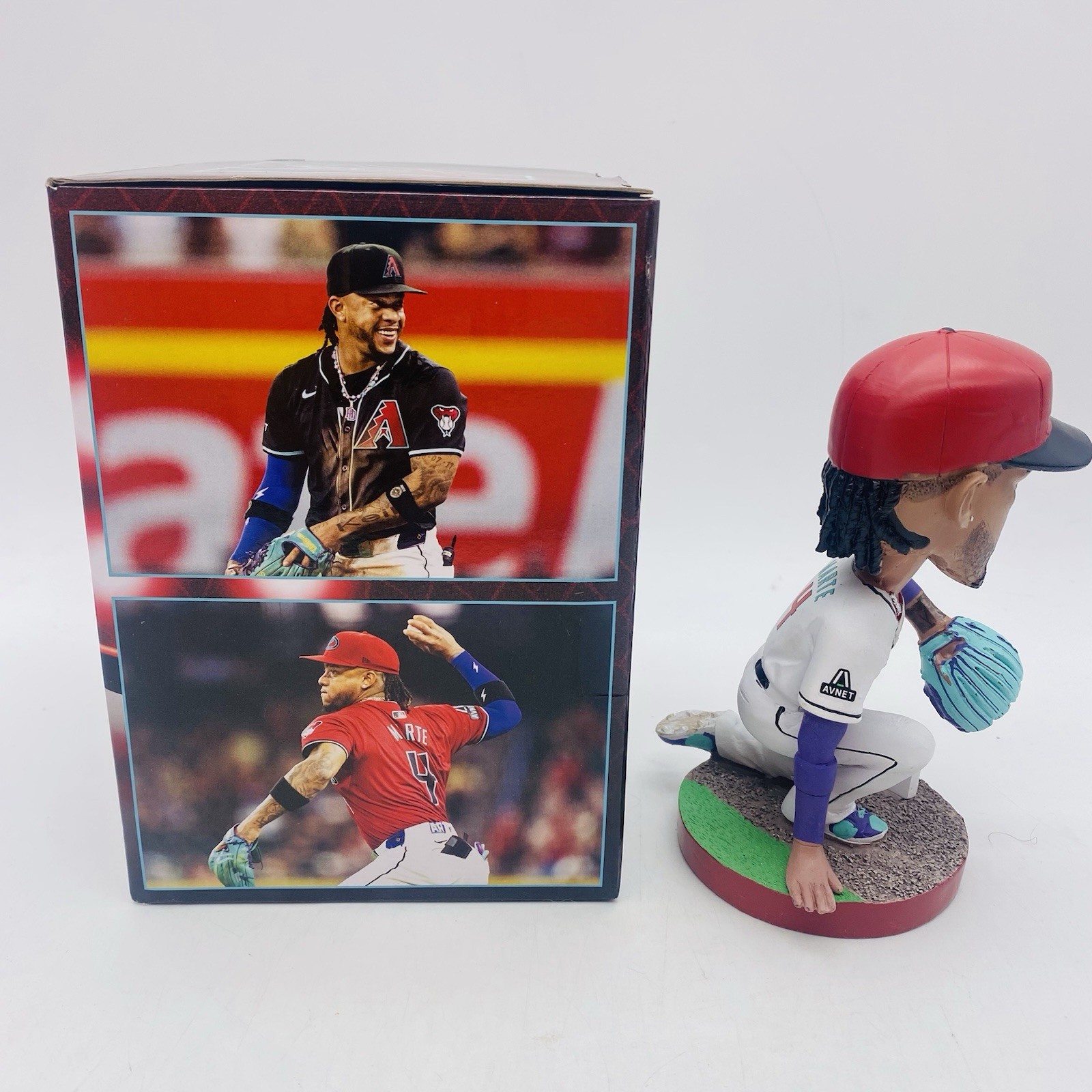 Ketel Marte Arizona Diamondbacks MLB 2025 SGA Bobblehead NIB Fielding Crouching