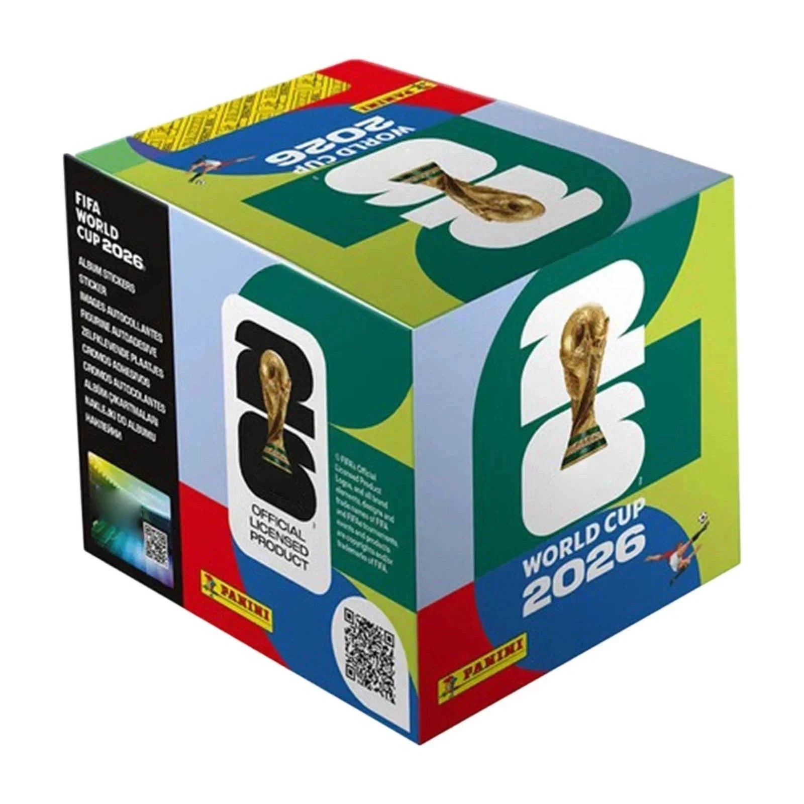 FIFA World Cup 2026 PANINI Collection – Box 50 packs 350 stickers