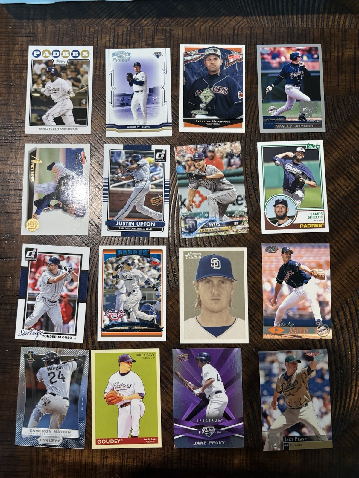 Lot Of 3200 San Diego Padres W/ Variety Tony Gwynn, Steve Garvey, Fred McGriff