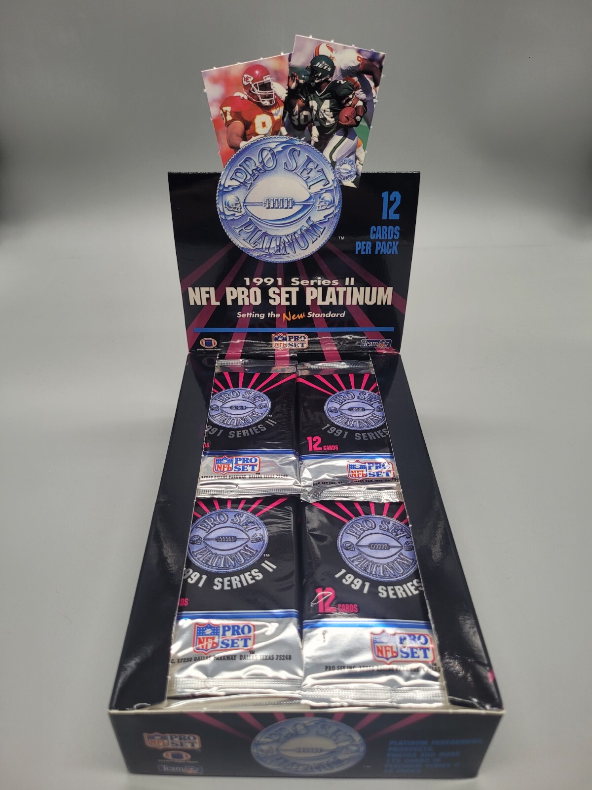 1991 PRO SET PLATINUM SERIES 2 II SEALED PACK ONE (1) SINGLE FOOTBALL CARDS NFL