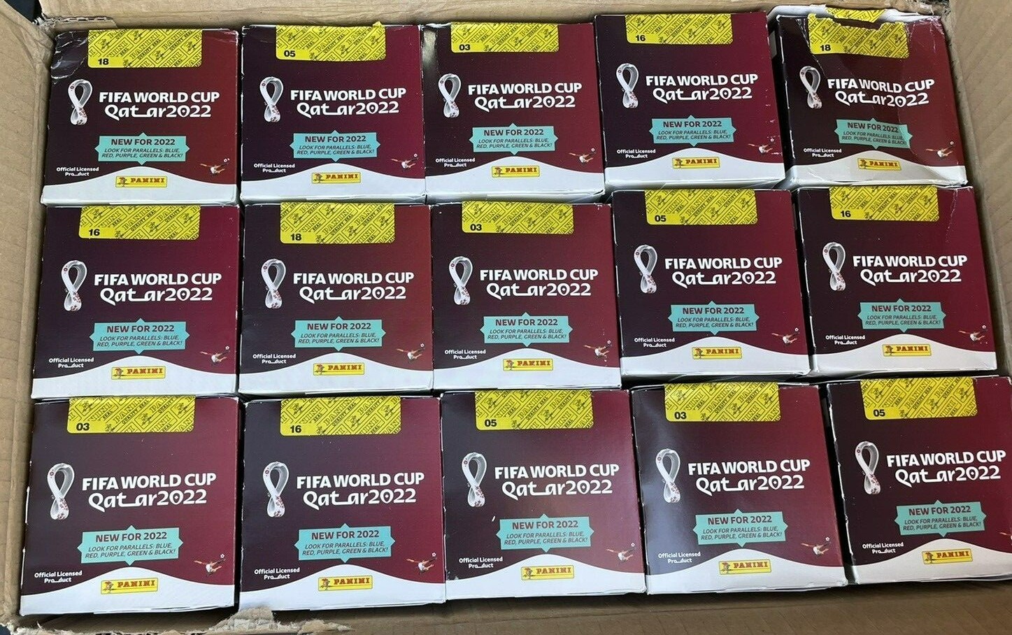 Panini World Cup Qatar 2022 BLUE Parallel Stickers MAR – KOR Pick! Complete set!