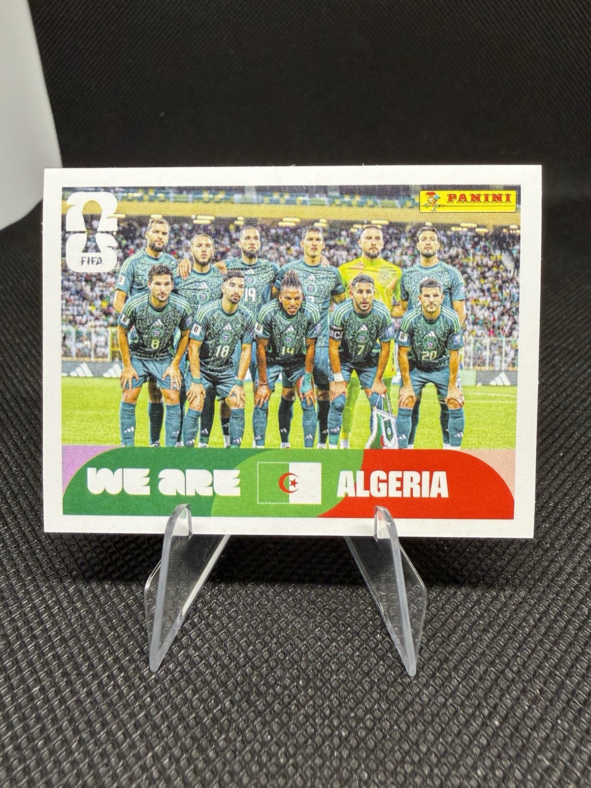 2026 Panini FIFA World Cup Sticker Algeria Team Photo #ALG 13 – Algeria