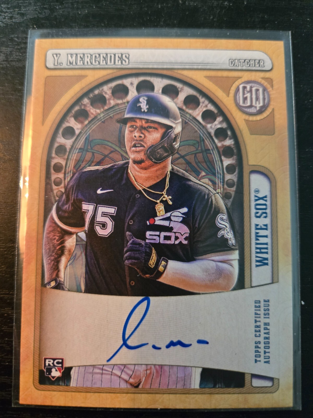 Yermin Mercedes 2021 Topps Gypsy Queen Rookie Auto RC Chicago White Sox Card A