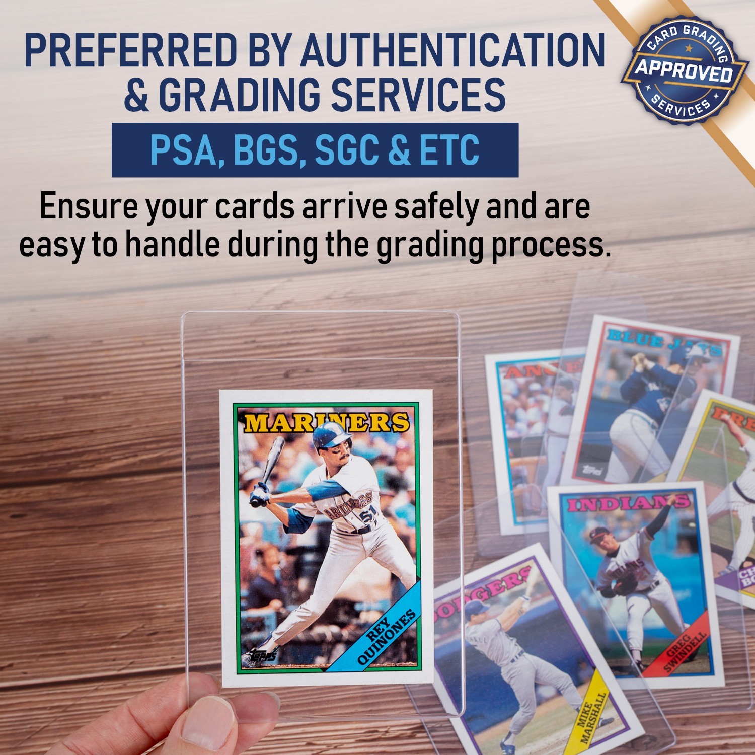 Semi Rigid Card Holders for PSA BGS SGC CSG – Slab Submission Protectors Sleeves
