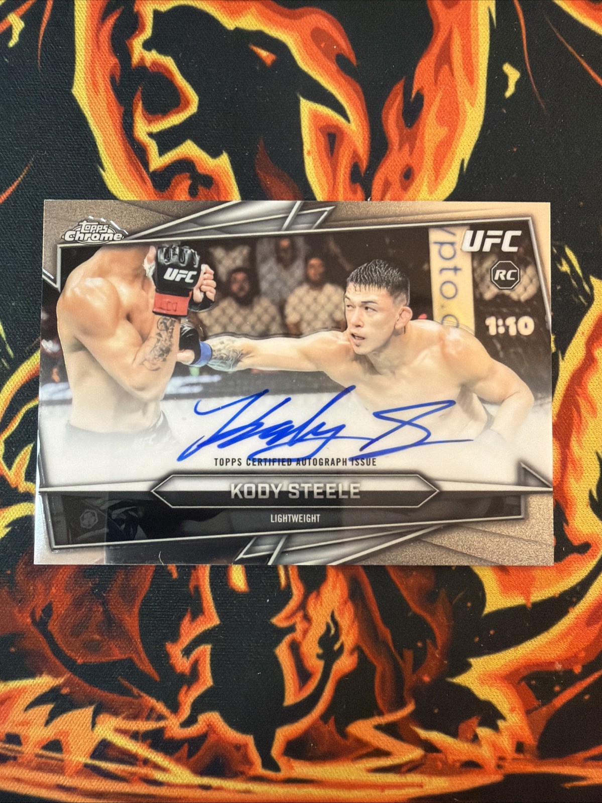 2026 KODY STEELE TOPPS CHROME ROOKIE AUTO