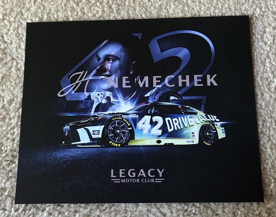 Nascar Driver #42 John Hunter Nemechek Drive Value 2026 Postcard