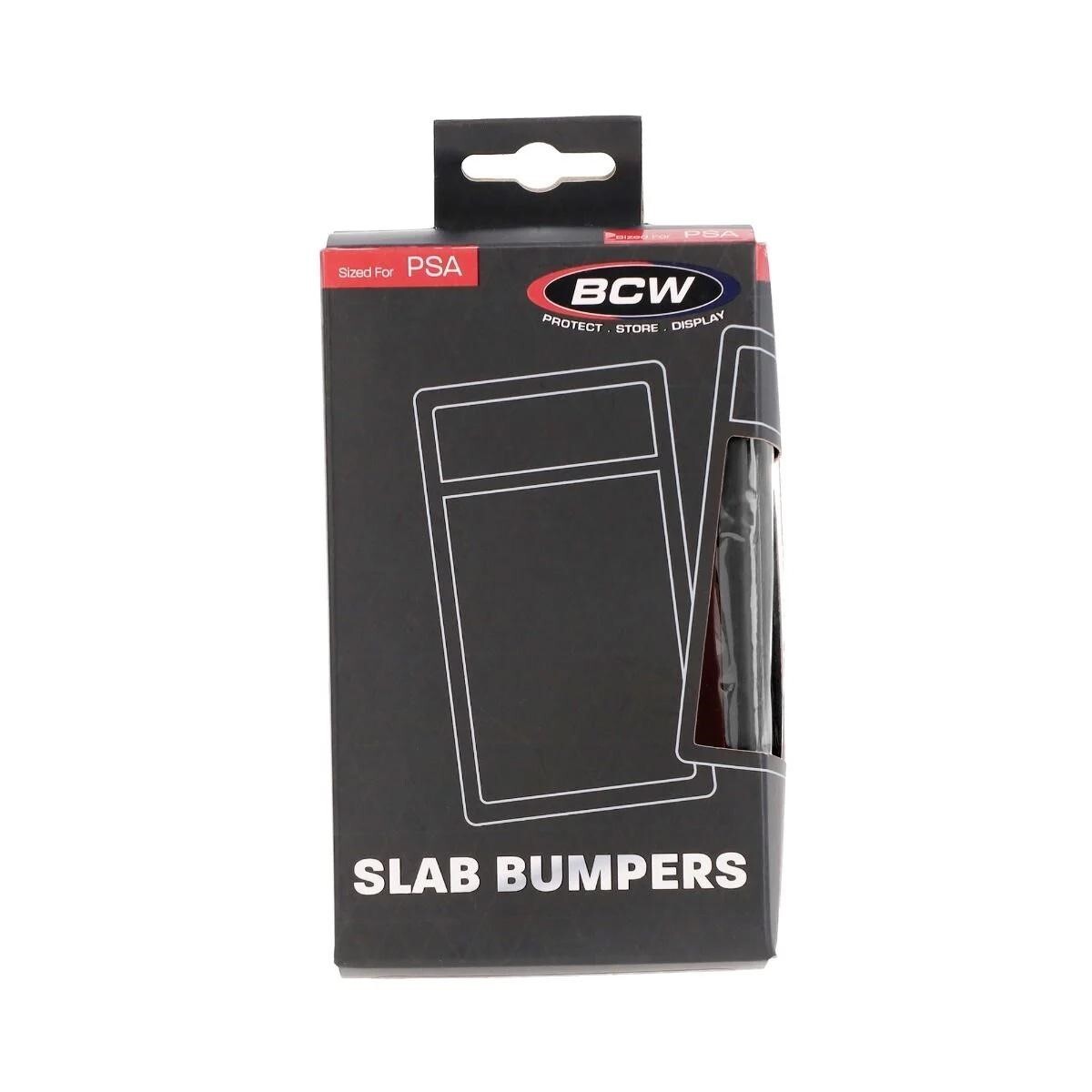 BCW Graded Card Bumper For PSA Certified Slab Black 6 Silicone Egde Protection