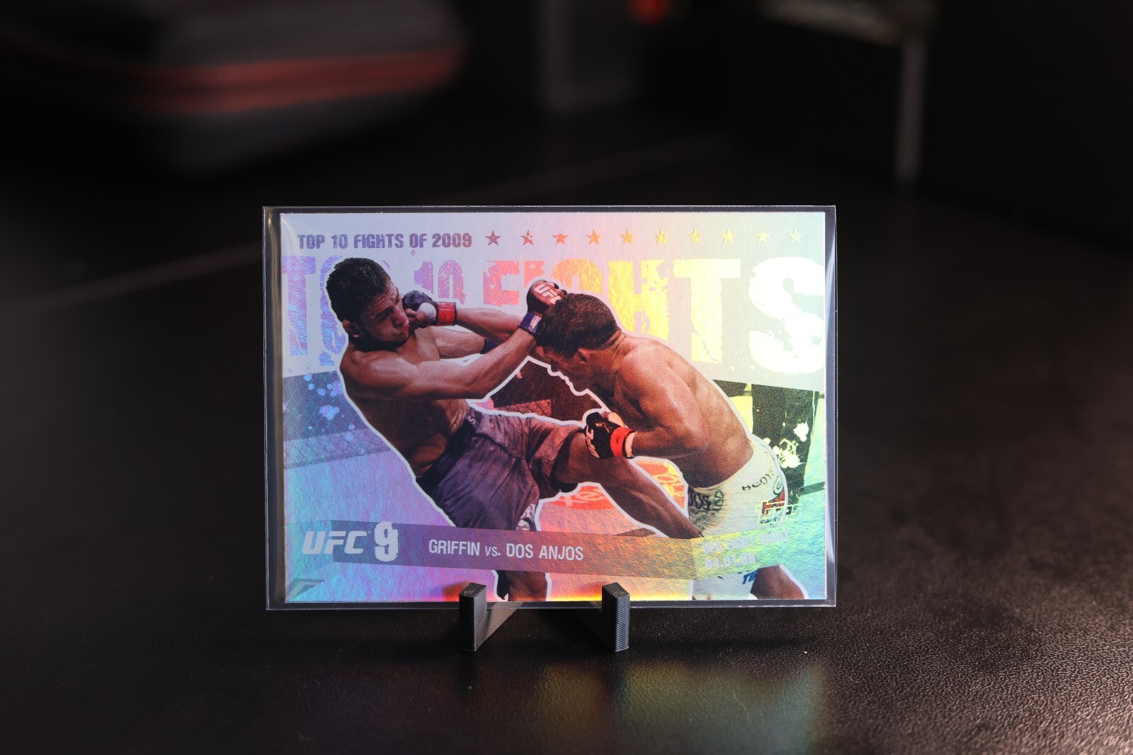 2010 UFC Topps GRIFFIN vs DOS ANJOS Top Ten Fights of 2009 -TT09-27