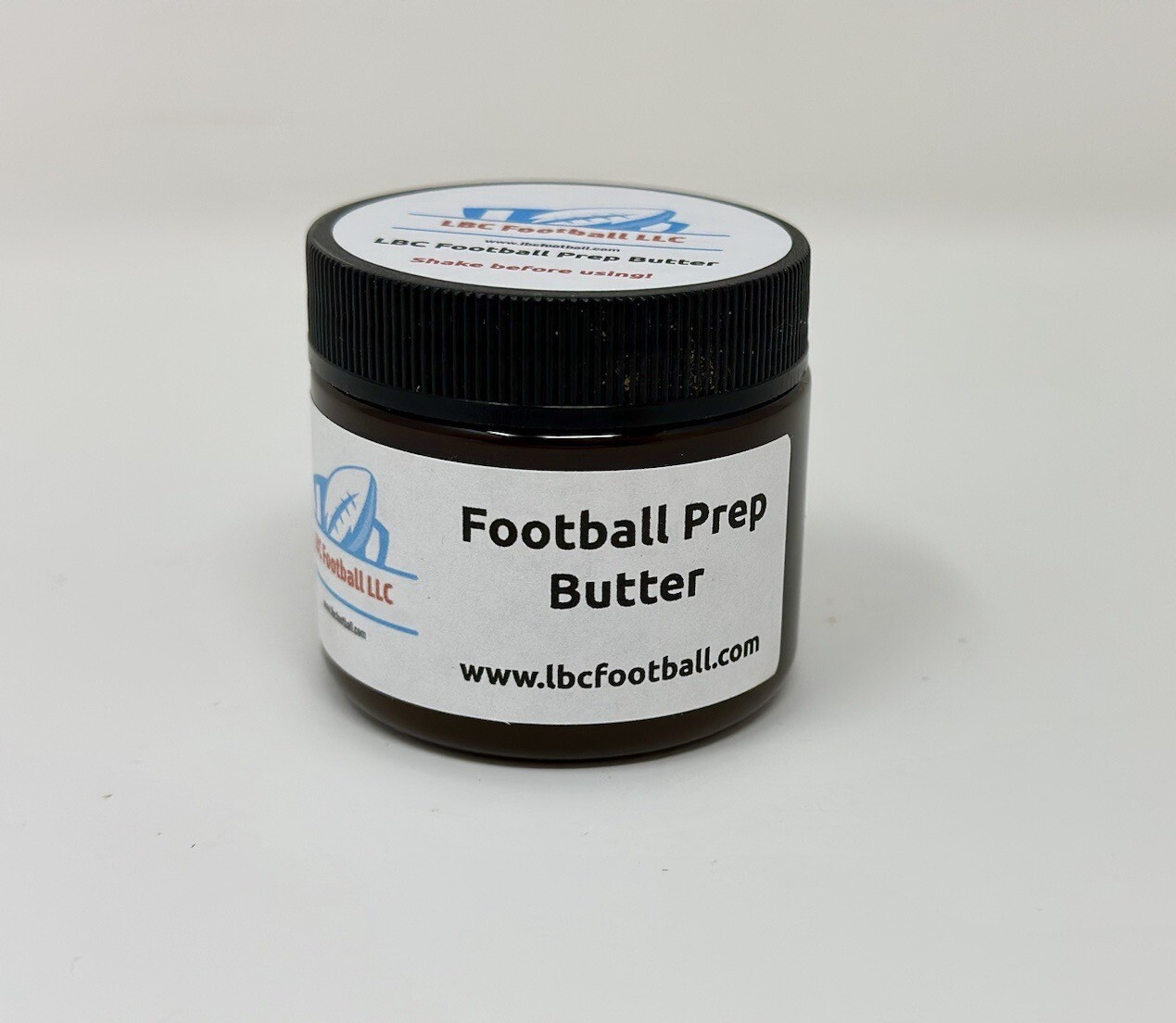 LBC Football Prep Butter 2oz Size Rubbing Mud Compound Game Prepping Footballs