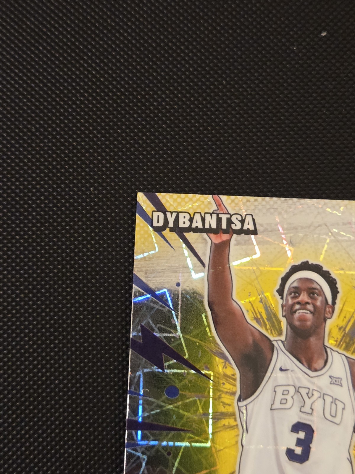 25-26 Bowman’s Best U AJ Dybantsa Yellow Lazer /75 #TS-1 Washington Wizards BYU