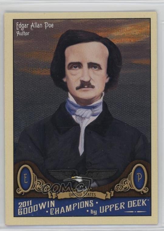 2011 Upper Deck Goodwin Champions Edgar Allan Poe Edgar Allen Poe #183 1md