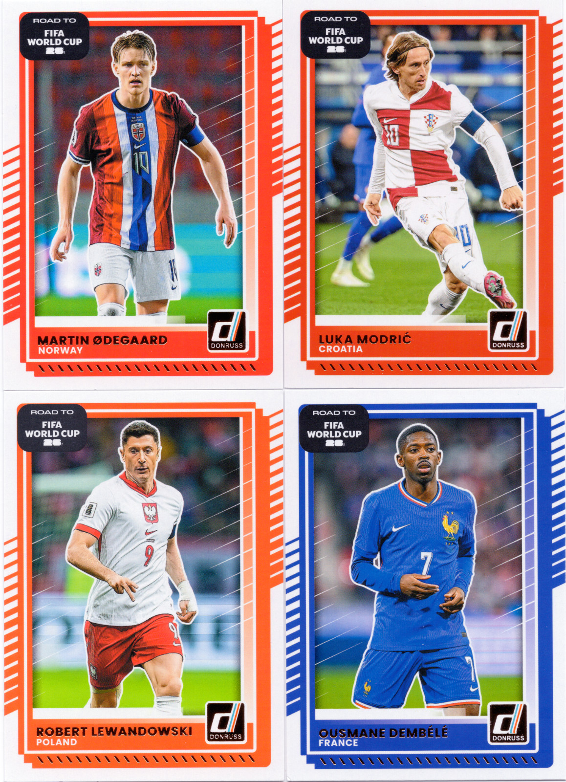 2025-26 Donruss Road to FIFA World Cup #1-250 You Pick 2+ Cards Free Ship Soccer