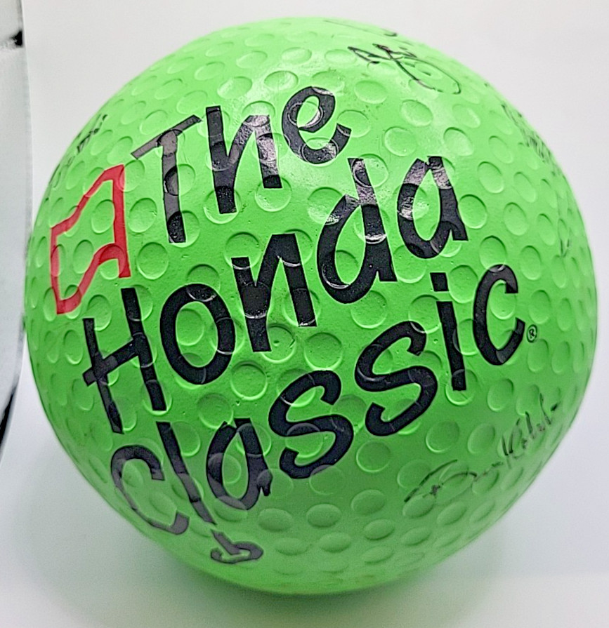 2013 Honda Classic Autographed 7 Inch Rubber Golf Ball