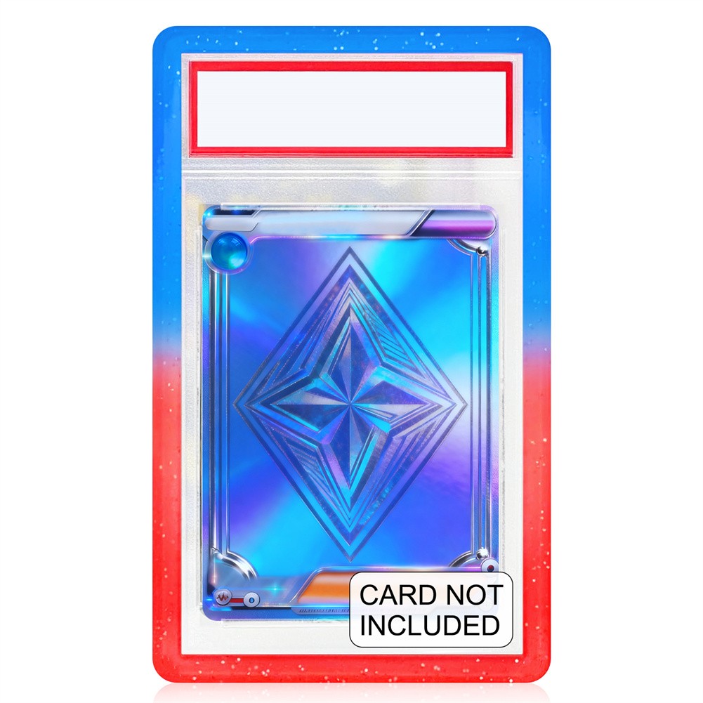 12 For PSA Graded Card Slab Bumper Guard Protector Skin TPU – Gradient Colors