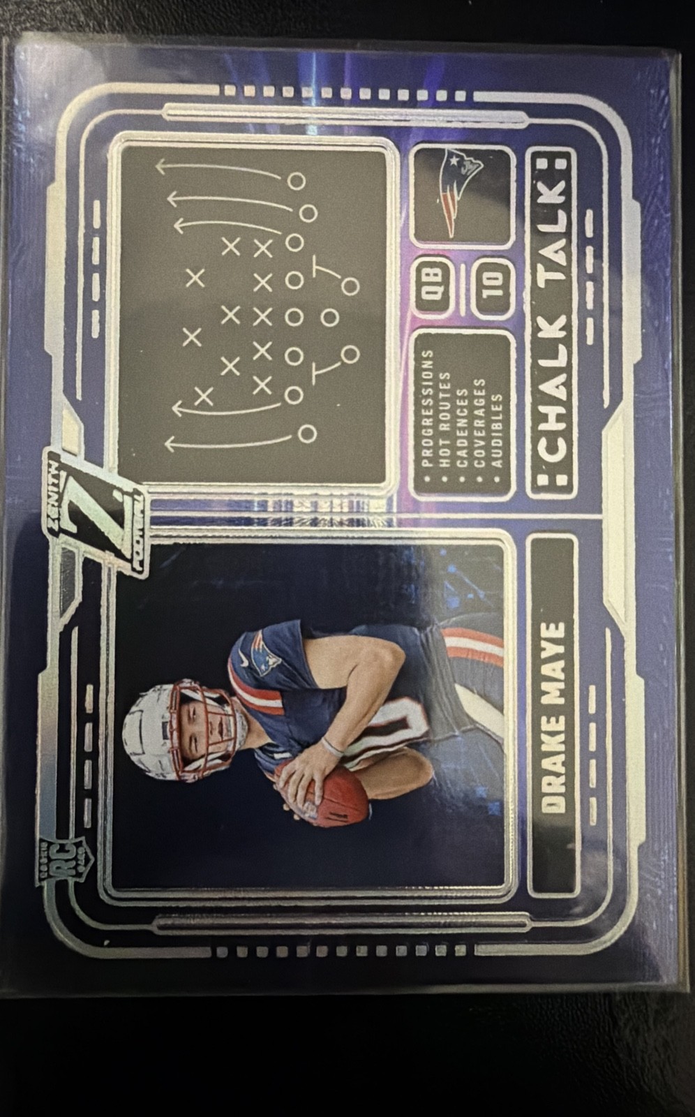 2024 Panini Zenith – ChalkTalk Drake Maye #2 (RC) NE Patriots