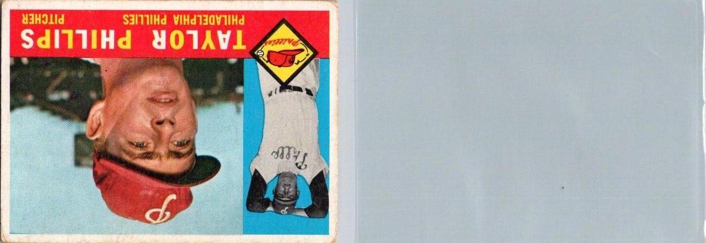 Taylor Phillips 1960 Topps Philadelphia Phillies