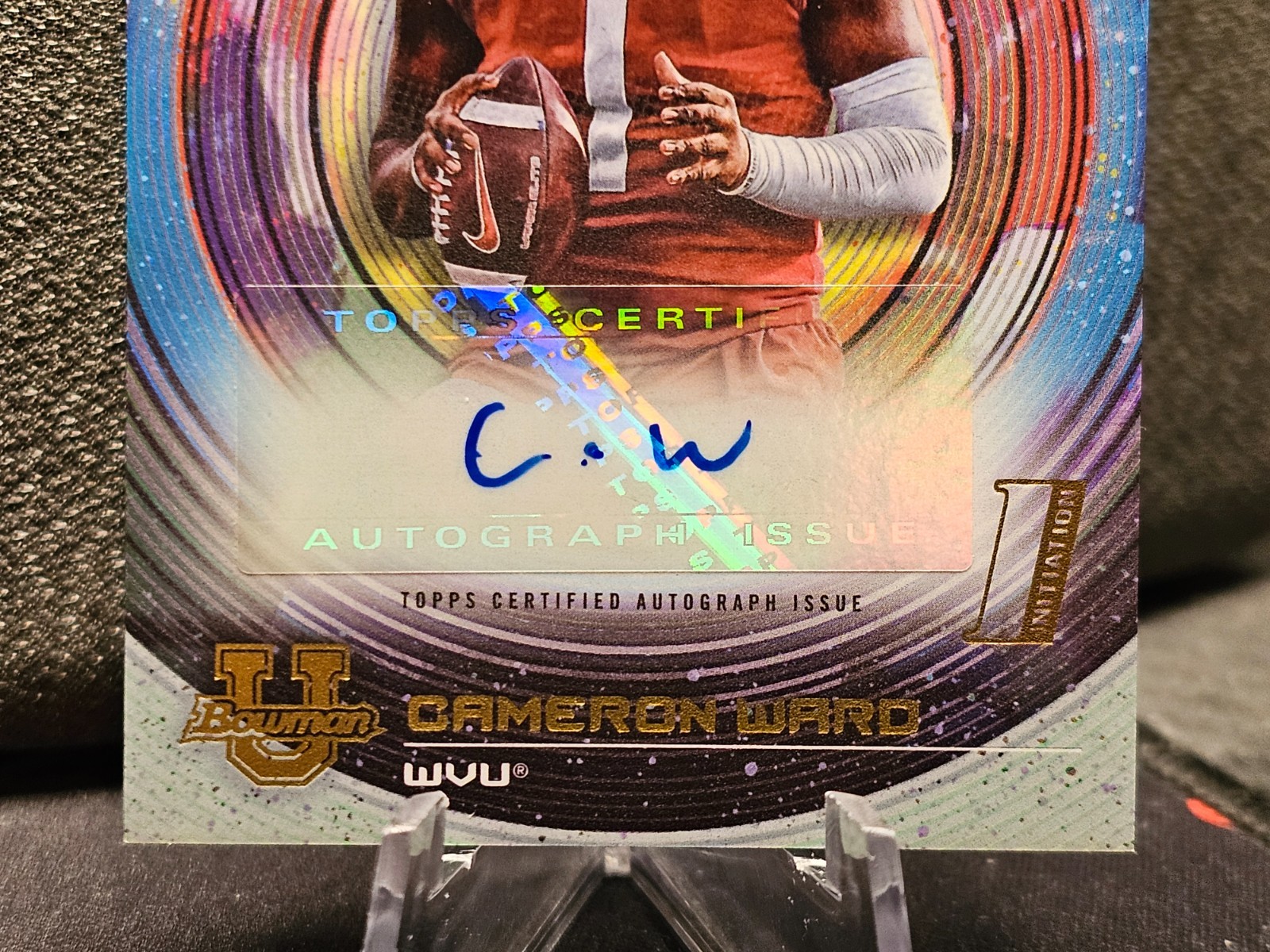 Cam Ward Prospect Autograph 2022/23 Bowman University Inception Cameron #BIA-CWD
