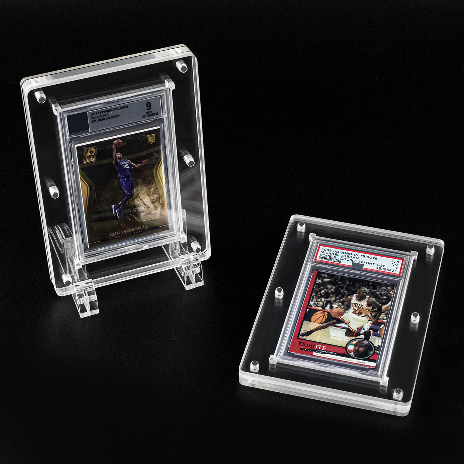 PSA BGS Card Acrylic Stand Clear For Graded Cards Display Slab Holder Case Box