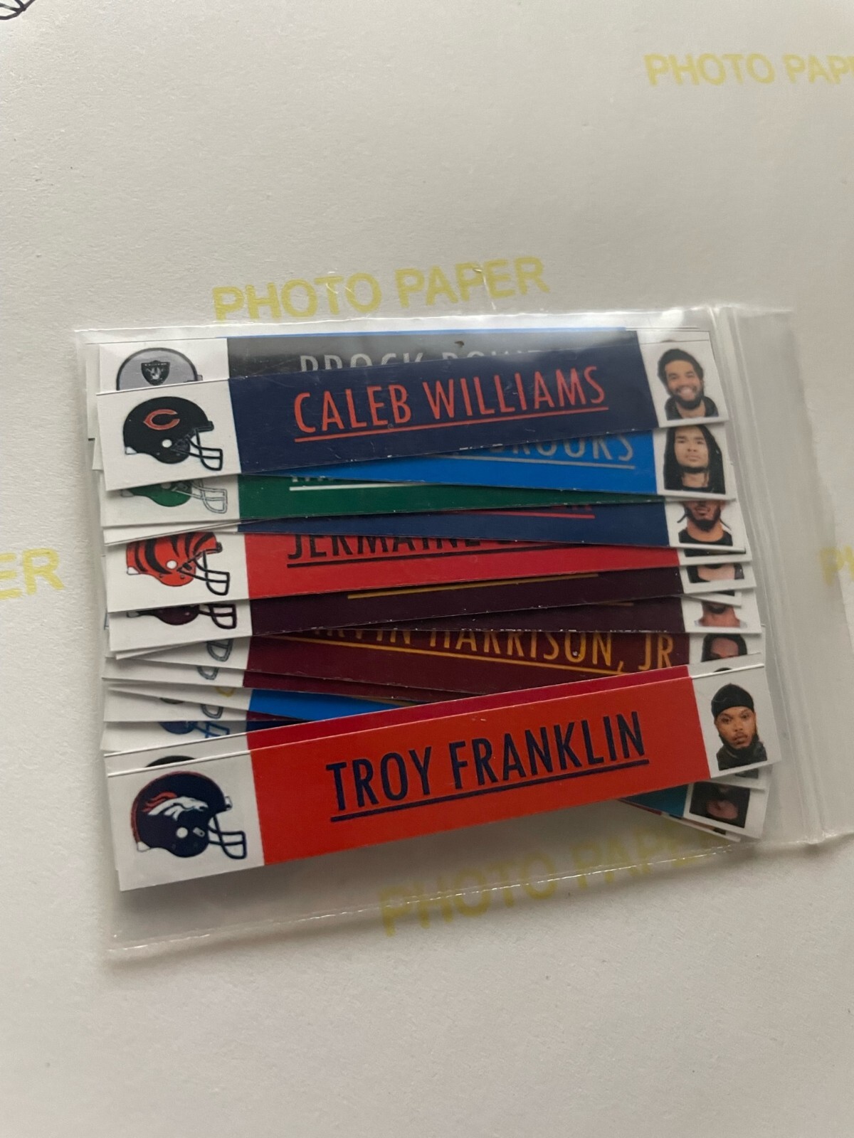 Customized BCW Tall Dividers 2024 NFL Draft Rookie Class