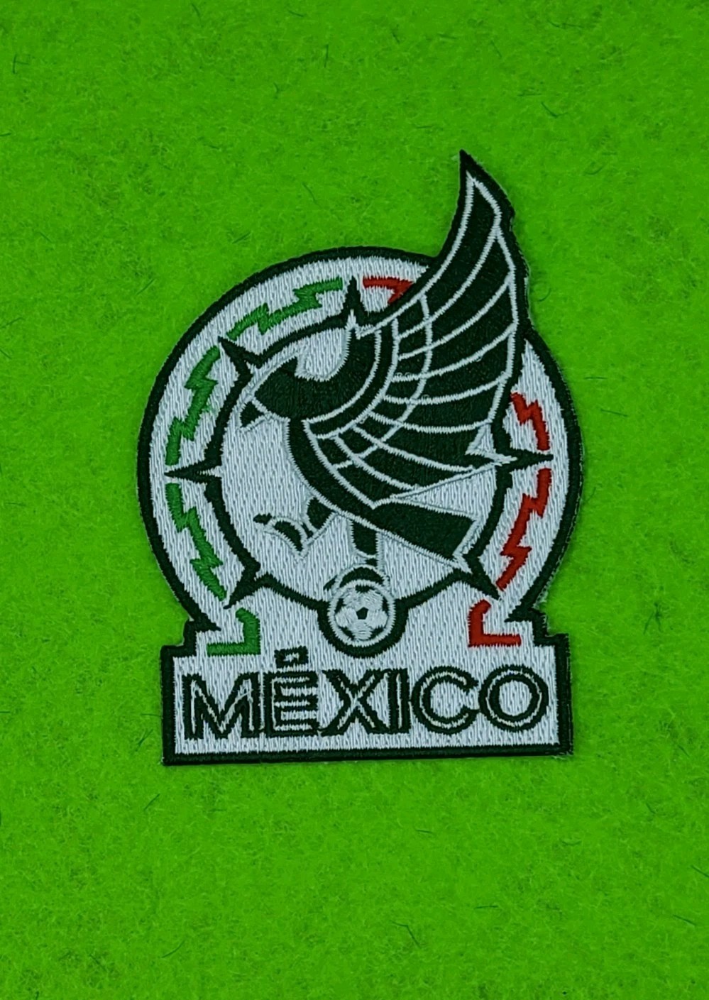 MEXICO NATIONAL TEAM CONCACAF Futbol Soccer Embroidered Iron-on Patch – 3.75″