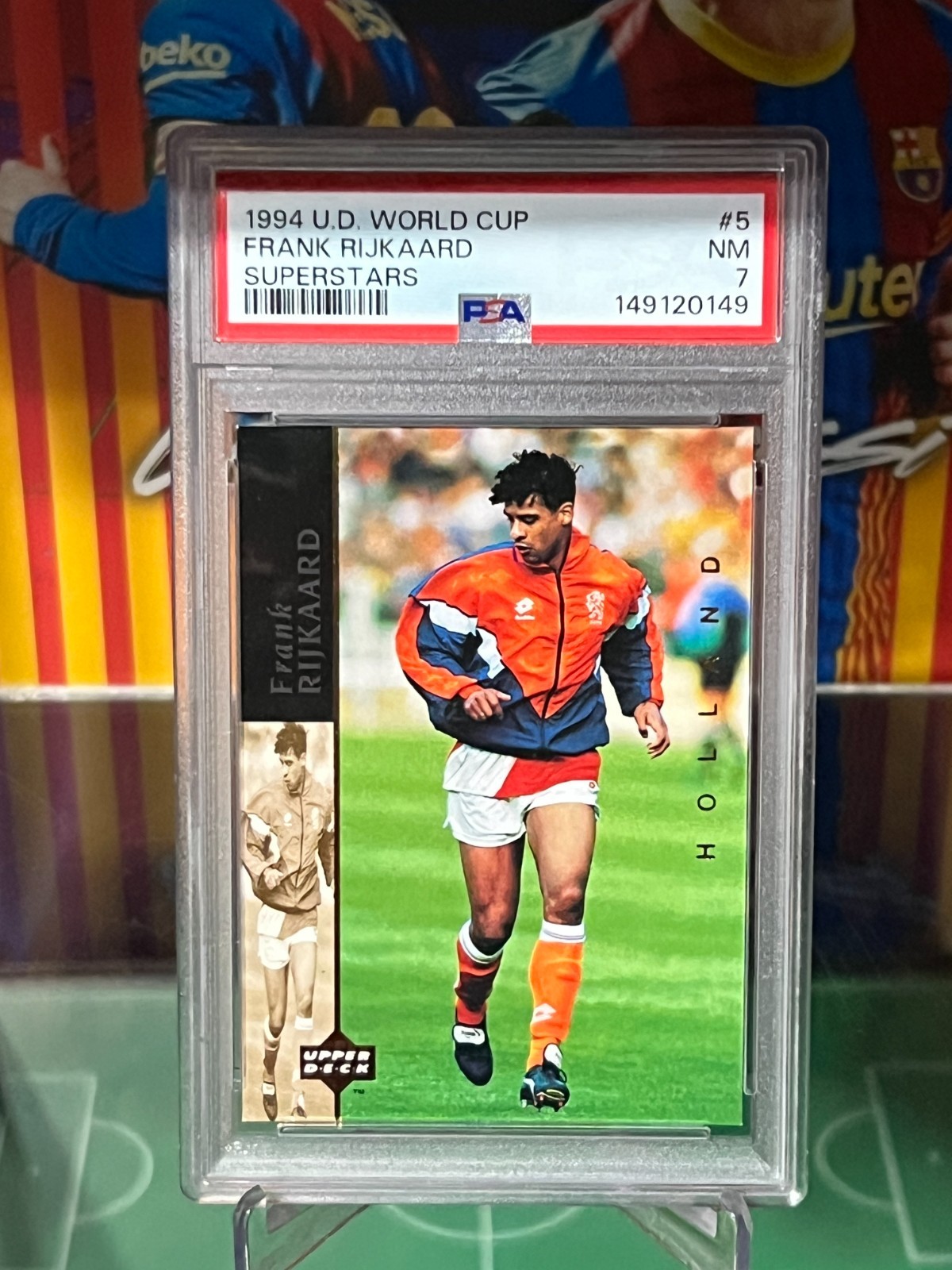 Netherlands Hat-trick PSA Lot Patrick Kluivert + Edgard Davids + Frank Rijkaard