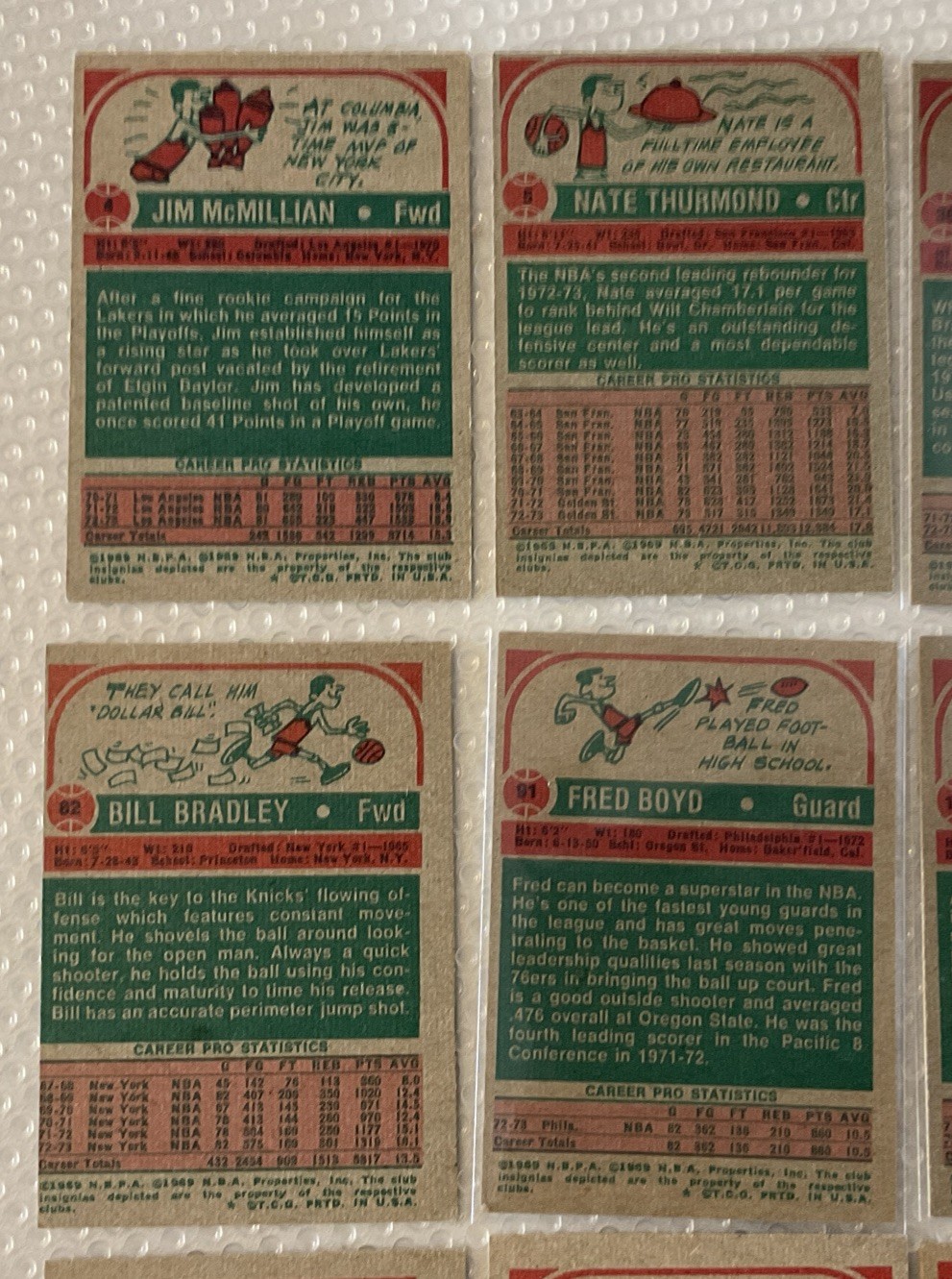 1973-74 Topps Basketball Lot of 20 EX+ to NM Minor Stars no creases some OC-NICE