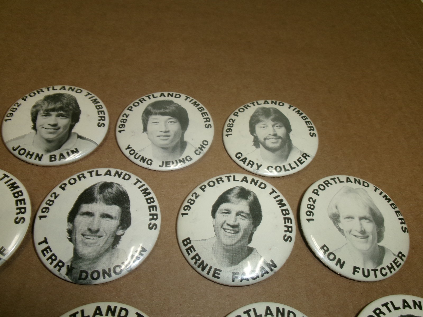 NASL 1982 Portland Timbers Soccer Team Lot of 19 DIFFERENT Pinback Buttons-2.25″