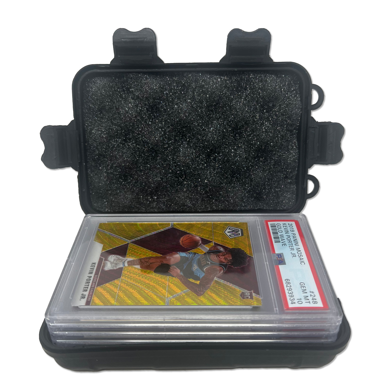 Graded Card Storage Box Sports Trading Card Case fits 5 PSA Sports Card Slabs