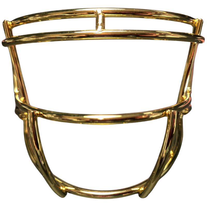 Custom Chrome Colors Riddell Speed Metal Mini Football Helmet Facemask