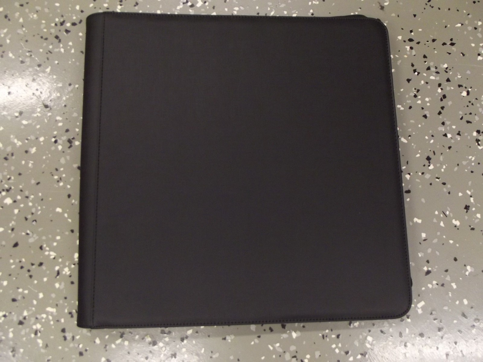 Top Loader BINDER 12 Pocket 384 CARDS 16 Pages Trading Card Album Red Purple Blk