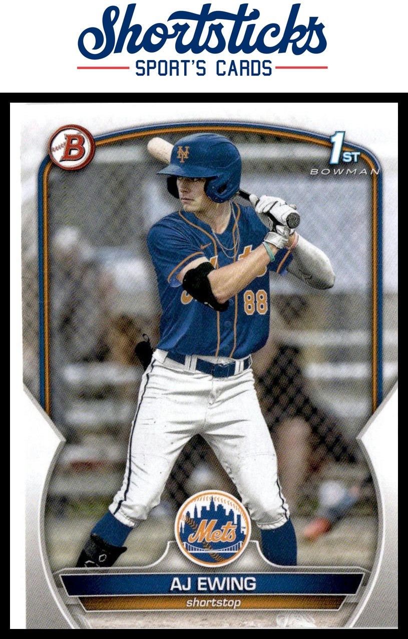 2023 Bowman Draft #BD-152 AJ Ewing
