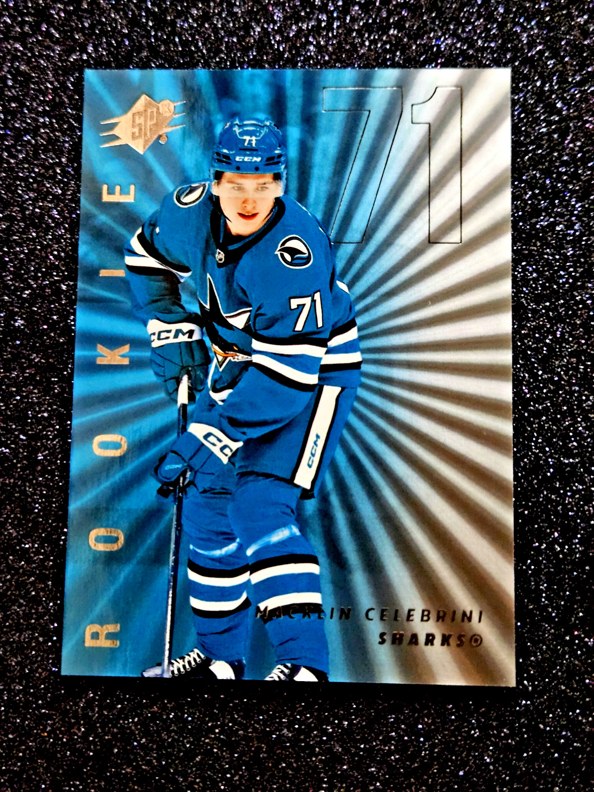 2024-25 SPx Extended Rookies Foil Macklin Celebrini #160 Rookie RC MINT 💦💦