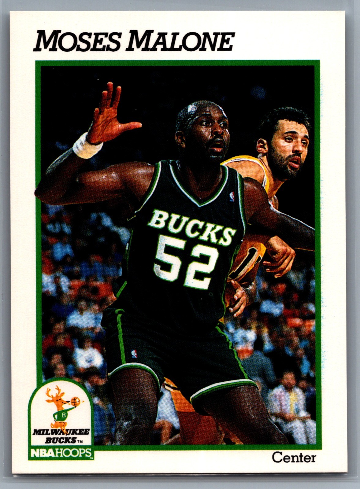 1991-92 NBA Properties Moses Malone [Base] Base Set