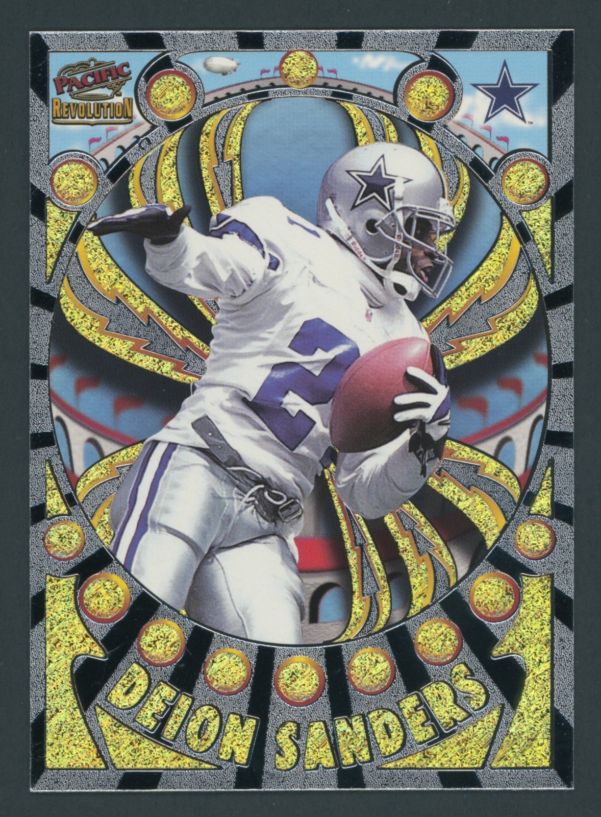 1997 Pacific Revolution Deion Sanders Silver #39