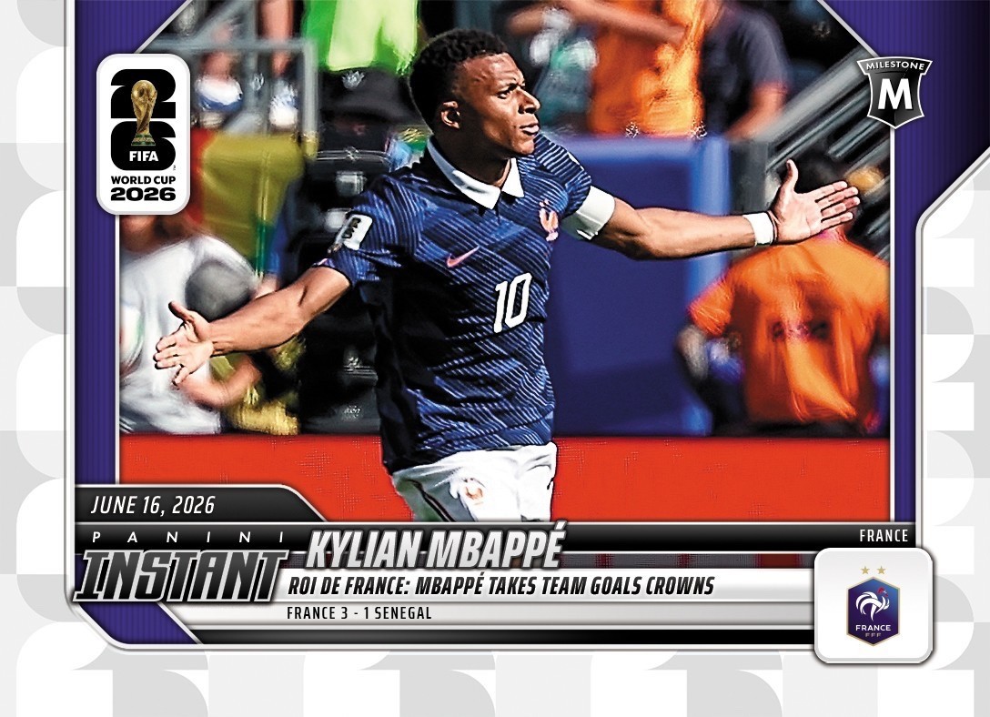 2026 Panini Instant FIFA World Cup #40 Kylian Mbappe France – Presale