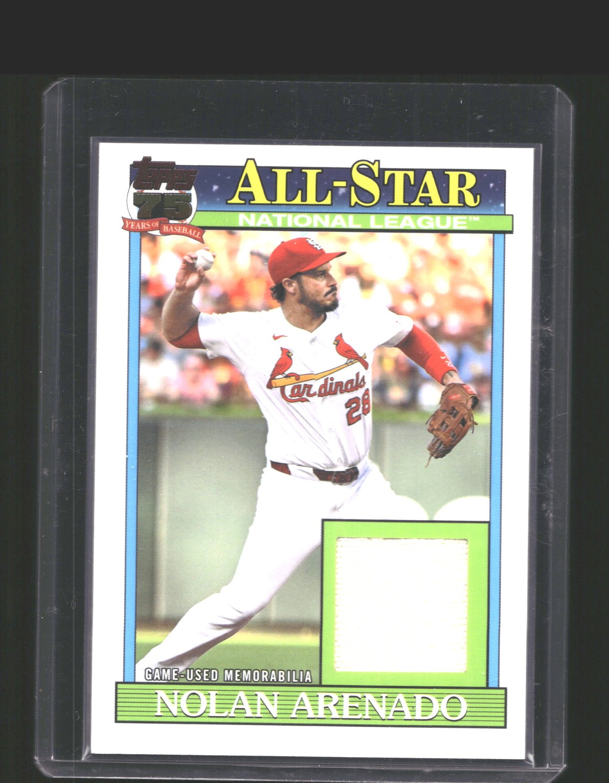 2026 Topps (Ser 2) #91ASR-NA Nolan Arenado 1991 Topps 35th Ann All-Stars Relic