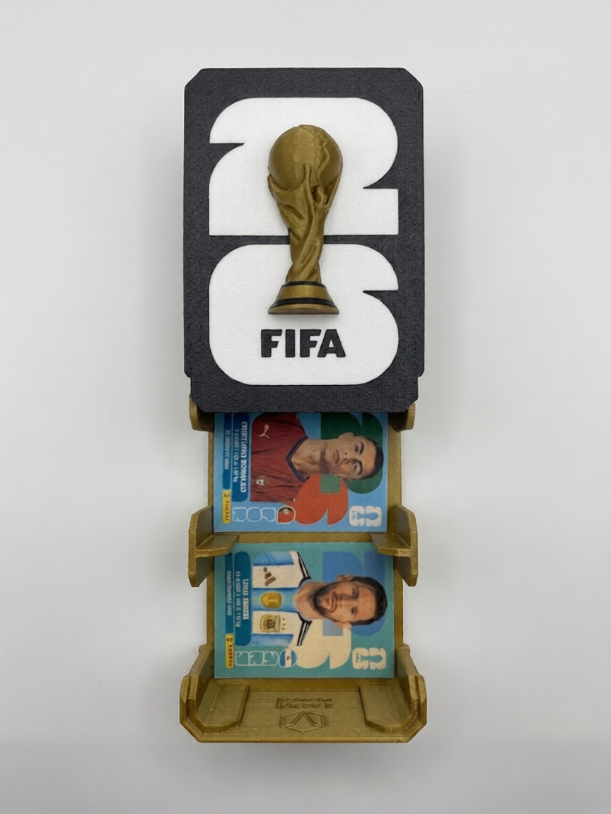 FIFA World Cup Large Sticker Card Storage Box Holder Case Drawer Fits 500+ Cards