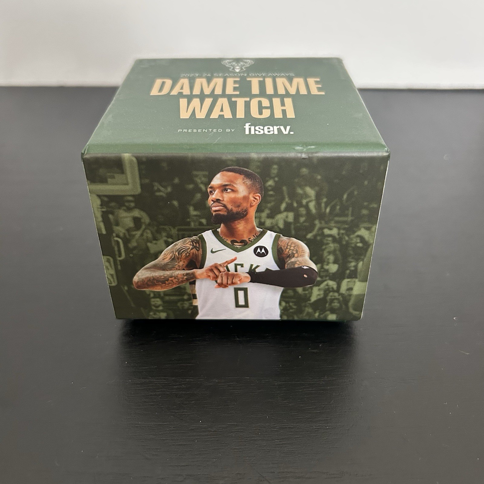 Milwaukee Bucks 2023-24 Damian Lillard “Dame Time” Watch Giveaway Edition Unworn