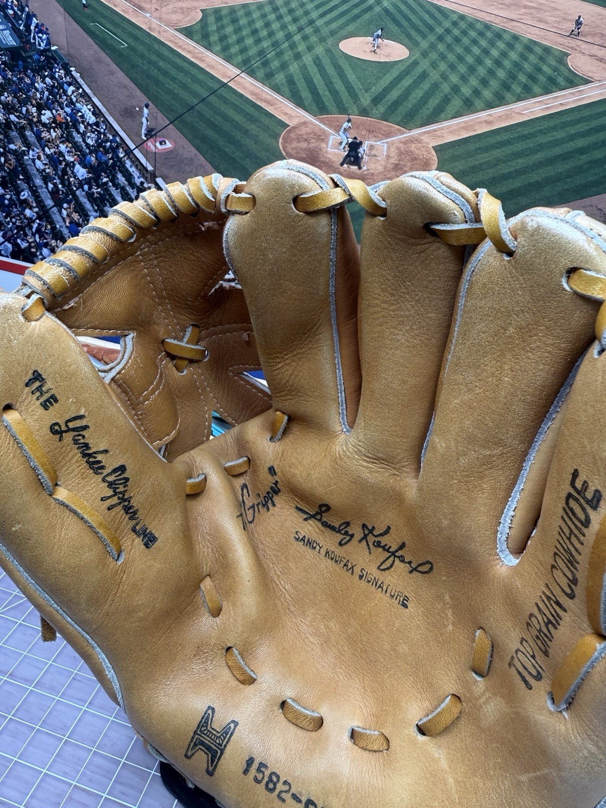 1960s Hollander 1582-SK Sandy Koufax Signature Compact Model RHT ARC